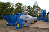 zuigermechanische briketteermachines voor houtafval Polen