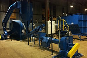 zuigermechanische briketteermachines voor houtafval Polen