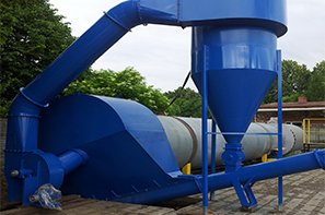 zuigermechanische briketteermachines voor houtafval Polen